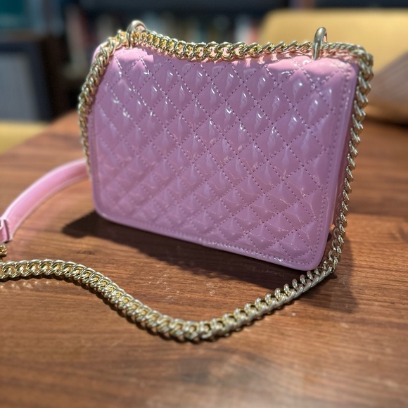 Beautiful pink Versace Jeans purse, barely used. - Picture 5 of 5